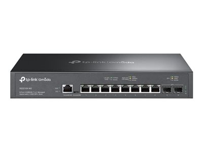 TP-Link Omada SG3210X-M2 V1 - Commutateur - C2+ - Géré - 8 x 2.5GBase-T + 2 x Ethernet 10 Go SFP+ - Montable sur rack, de bureau