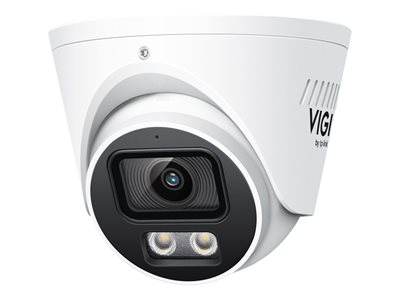TP-Link VIGI InSight S445S V1 - Caméra de surveillance réseau - panoramique / inclinaison - tourelle - résistant aux intempéries - couleur (Jour et nuit) - 4 MP - 2688 x 1520 - montage M12 - Focale fixe - audio - LAN 10/100 - H.265+, H.265, H.264+, H.264 - CC 12 V / PoE