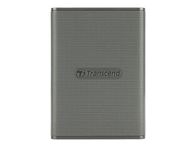 Transcend ESD360C - SSD - 1 To - externe (portable) - USB 3.2 Gen 2x2 (USB-C connecteur) - AES 256 bits - gris