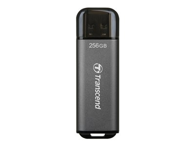 Transcend JetFlash 920 - Clé USB - 256 Go - USB 3.2 Gen 1 - gris sidéral
