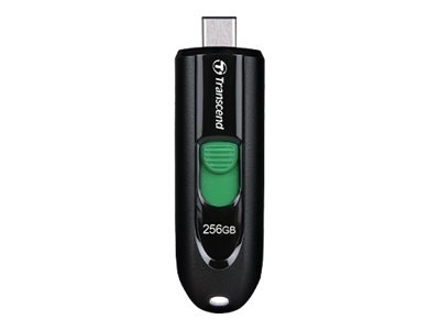 Transcend JetFlash 790C - Clé USB - 256 Go - USB-C 3.2 Gen 1 - noir