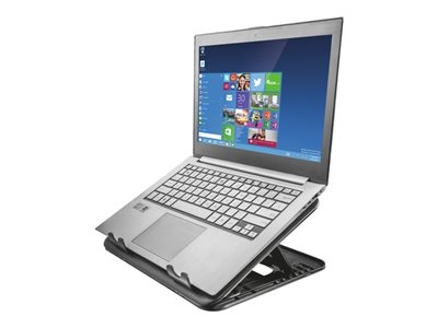 Trust Cyclone Notebook Cooling Stand - Support pour ordinateur portable - avec ventilateur de refroidissement