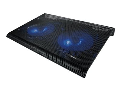 Trust Azul - Support pour ordinateur portable - avec 2 ventilateurs de refroidissement