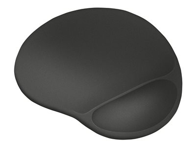 Trust Bigfoot XL - Tapis de souris avec repose-poignets - noir