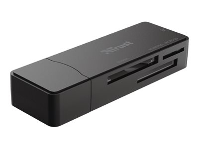 Trust NANGA - Lecteur de carte (MS, SD, microSD, MS Micro) - USB 3.1 Gen 1
