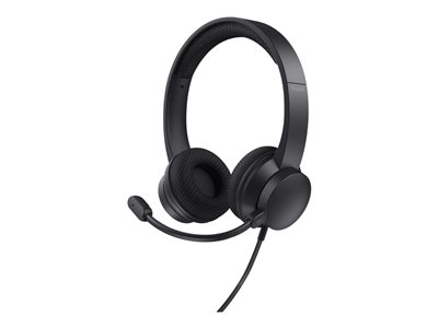Trust HS-260 - Micro-casque - sur-oreille - filaire - USB-A - noir