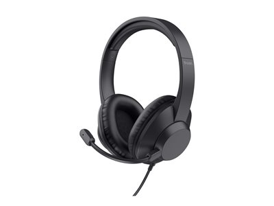 Trust Ayda Max - Headset - op oor - met bekabeling - 3,5 mm-stekker