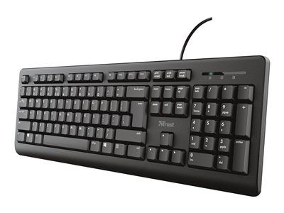 Trust Primo - Clavier - USB - Belge