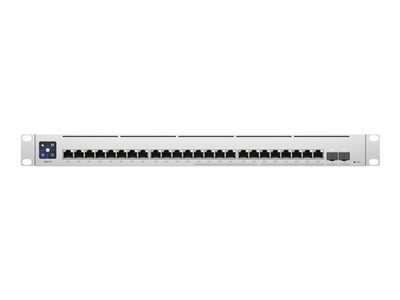 Ubiquiti UniFi Switch USW-Enterprise-24-PoE - Commutateur - C3 - Géré - 12 x 100/1000/2.5G (PoE+) + 12 x 10/100/1000 (PoE+) + 2 x 10 Gigabit SFP+ - Montable sur rack - PoE+ (400 W)
