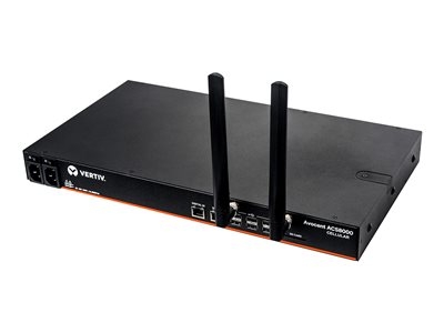 Avocent ACS 8000 Advanced Console Server ACS8008-EU-DAC-400 - Serveur de consoles - 8 ports - GigE, RS-232, RS-422, RS-485 - LTE B1/B20/B28/B3/B7/B8 - 1U - rack-montable