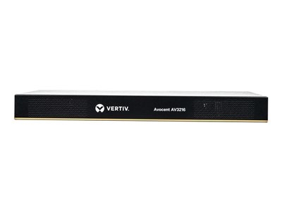 Avocent AutoView AV3216 - Commutateur KVM - 16 x KVM port(s) - 2 utilisateurs locaux - 1 utilisateur IP - Montable sur rack