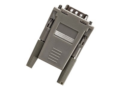 Cyclades - Adaptateur de câble inverseur (DTE) - RJ-45 (M) pour DB-9 (M) - pour Cyclades Ze Host; Cyclom 24YeP/DB25, 32YeP/DB25, 32YeP/RJ45, 8Yo+P, Ye host PCI; TS