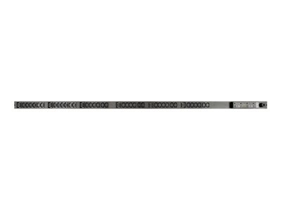 Geist Basic Standard EGXPB426-103IZ6PS6-IP44 - Unité de distribution secteur (rack-montable) - CA 230 V - 7.3 kW - entrée : IEC 60309 2P+E - connecteurs de sortie : 42 (36 x IEC 60320 C13, 6 x IEC 60320 C19) - 3 m cordon - revêtement noir poudré