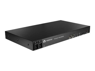 Avocent ACS 8000 Serial Console ACS8008MDAC - Serveur de consoles - 8 ports - GigE, RS-232, RS-422, RS-485 - ports analogiques : 1 - 1U - rack-montable