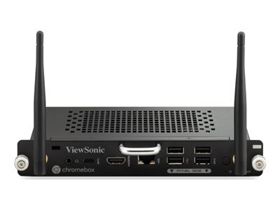 ViewSonic Chromebox VPC13-C33-G1 Slot-in PC - Lecteur d'affichage numérique à encastrer - 8 Go RAM - Intel Core i3 - SSD - 256 Go - Chrome OS