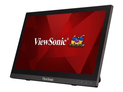 ViewSonic - Écran LED - 16" (15.6" visualisable) - écran tactile - 1366 x 768 @ 60 Hz - TN - 190 cd/m² - 500:1 - 12 ms - HDMI, VGA - haut-parleurs