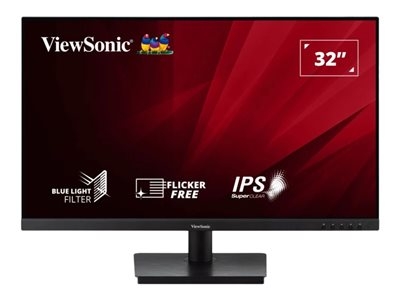 ViewSonic VA3209-MH - Écran LED - 32" (31.5" visualisable) - 1920 x 1080 Full HD (1080p) @ 75 Hz - IPS - 250 cd/m² - 1200:1 - 4 ms - HDMI, VGA - haut-parleurs