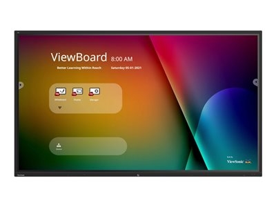 ViewSonic ViewBoard IFP9850-4 - Classe de diagonale 98" (97.52" visualisable) écran LCD rétro-éclairé par LED - interactive - avec écran tactile - 4K UHD (2160p) 3840 x 2160 - LED à éclairage direct