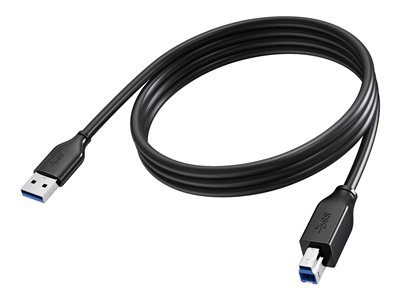 Vision - Câble USB - USB type A (M) pour USB Type B (M) - USB 3.0 - 2 m - noir