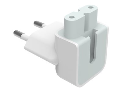 Vision - Adaptateur pour prise d'alimentation - power IEC 60320 C7 pour power CEE 7/7 - blanc - Europe