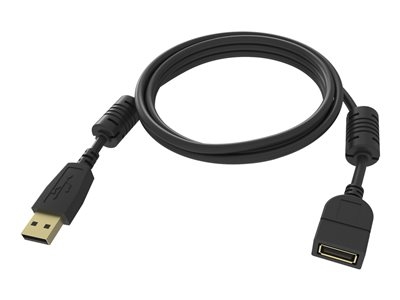 Vision Professional - USB-verlengkabel - USB (M) naar USB (V) - USB 2.0 - 2 m - zwart