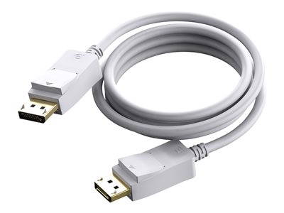 Vision Techconnect - Câble DisplayPort - DisplayPort (M) pour DisplayPort (M) - 2 m - blanc