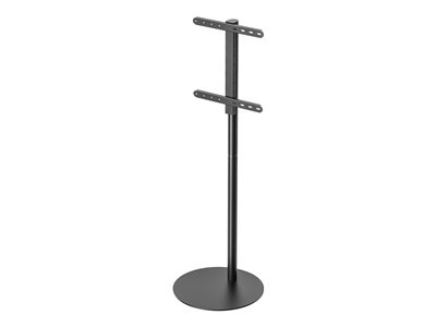 Vision VFM-F4 - Pied - pour écran d'affichage numérique - acier - noir - Taille d'écran : 30"-65" - Interface de montage : jusqu'à 400 x 400 mm - posé sur le sol