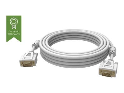 Vision Techconnect - Câble VGA - HD-15 (VGA) (M) pour HD-15 (VGA) (M) - 10 m - blanc