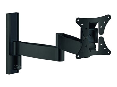 Vogel's Original VFW 426 - Mounting kit ( turn/tilt wall support ) for LCD display - black - screen size: 14" - 26" - mounting interface: 100 x 100 mm, 200 x 100 mm - wall-mountable