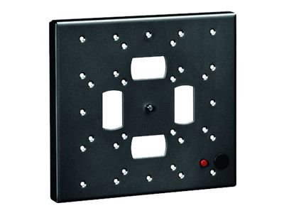 Vogel's Professional FAU 3125 - Composant de montage ( plaque d'adaptation ) pour écran plasma / LCD - noir - Taille d'écran : 23" - 40" - Interface de montage : 100 x 100 mm, 75 x 75 mm, 100 x 200 mm, 200 x 200 mm