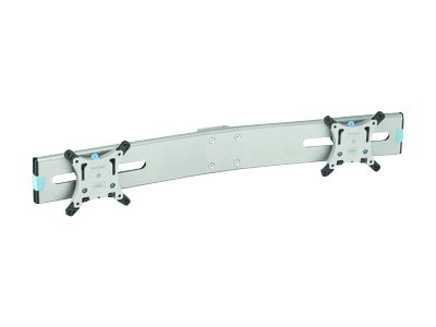 Vogel's PFA 9102 - Composant de montage (plaque d'adaptation) pour 2 écrans LCD - aluminium argent