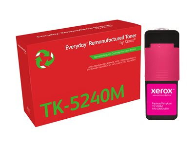 Xerox - Magenta - compatible - boîte - remanufacturé - cartouche de toner (alternative pour : Kyocera TK-5240M) - programme de retours Green World Alliance