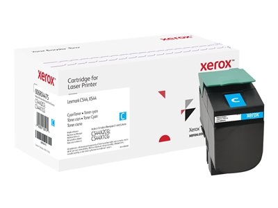 Xerox - Cyan - compatible - cartouche de toner (alternative pour : Lexmark C544X1CG, Lexmark C544X2CG) - pour Lexmark C544, C546, X544, X546, X548