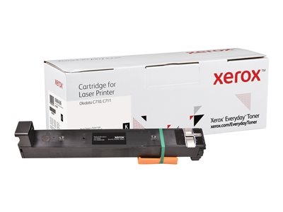 Xerox - Noir - compatible - cartouche de toner (alternative pour : OKI 44318608) - pour OKI C710cdtn, 710dn, 710dtn, 710n, 711cdtn, 711DM, 711dn, 711n