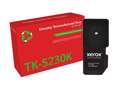 Xerox - Noir - compatible - boîte - remanufacturé - cartouche de toner (alternative pour : Kyocera TK-5230K) - programme de retours Green World Alliance