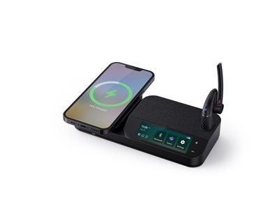 Yealink BH71 Series Workstation - Micro-casque - intra-auriculaire - montage sur l'oreille - Bluetooth - sans fil - USB-A via adaptateur Bluetooth - Certifié pour Microsoft Teams