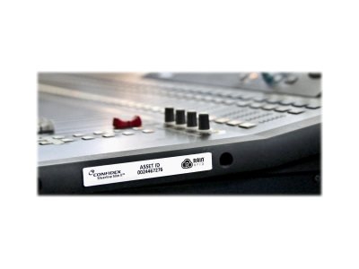 Zebra Confidex Silverline Slim II MR6-P ETSI - Polyéthylène téréphtalate (PET) - adhésif acrylique - 1300 micron -, EPC Class 1 Gen 2, ISO/IEC 18000-6C, 865-869 MHz, 128 bits - blanc - 100 x 13 mm 600 étiquette(s) (1 rouleau(x) x 600 étiquettes RFID - pour ZT400 Series ZT410, ZT411, ZT420, ZT421