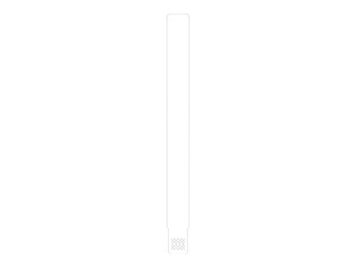 Zebra Z-Band UltraSoft - Polypropylène (PP) - adhésif - blanc - 25.4 x 279.4 mm 1050 unités (6 rouleau(x) x 175 Bracelets vinyle - pour Zebra 110, 140, 220, Z4Mplus, Z6MPlus, ZM400, ZM600; Xi Series 140, 170; Z Series ZM600