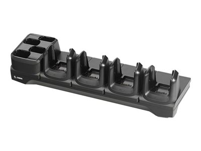 Zebra ShareCradle 4Slot - Support de chargement/chargeur de batterie - connecteurs de sortie : 8 - pour Zebra MC3300, MC3300ax, MC3300-G, MC3300x, MC3330R, MC3330XR, MC3390R, MC3390xR