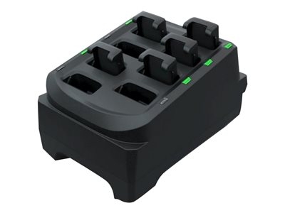 Zebra 8-Slot Battery Charger - Chargeur de batteries - pour P/N: BTRY-RS51-4MA-01, BTRY-RS51-4MA-10, (required - not included) CBL-DC-388A1-01, PWR-BGA12V50W0WW, SYM-5016000220R50-16000-220R
