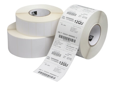 Zebra Z-Perform 1000T - Mat - adhésif permanent en acrylique - blanc - 38.1 x 88.9 mm 21804 étiquette(s) (6 rouleau(x) x 3634 papier - pour S Series 105, 160; Stripe S600; TLP 2746; Xi Series 140; Z Series Z4000, Z4M, Z6000, Z6M