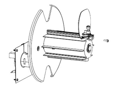 Zebra Media Rewind Spindle Kit - Kit de rechanges - pour ZT400 Series ZT420