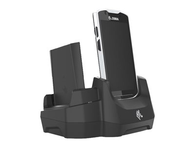 Zebra Single slot cradle with 2nd spare battery charging slot kit - Station d'accueil - USB / Ethernet - pour Zebra TC51, TC52, TC56, TC57, TC57x