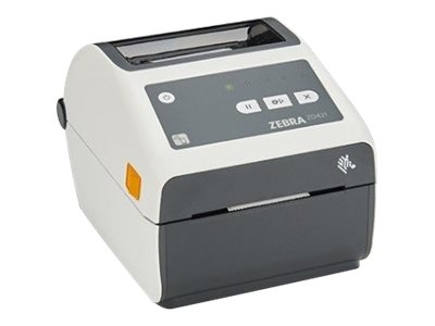 Zebra ZD421d-HC - Imprimante d'étiquettes - thermique direct - Rouleau (10,8 cm) - 203 dpi - jusqu'à 152 mm/sec - USB 2.0, hôte USB, LAN - blanc