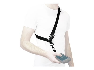 Mobilis Universal breakaway shoulder strap + textile hook with 1 attachment point. Note: Products sold that do not bear the Zebra brand name are serviced and supported exclusively by their manufacture