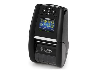 Zebra ZQ600 Series ZQ610 Plus - Imprimante d'étiquettes - thermique direct - Rouleau (5,54 cm) - 203 dpi - jusqu'à 115 mm/sec - Wi-Fi(ax), Bluetooth 5.3, Wi-Fi(ac), USB, RS232C, NFC