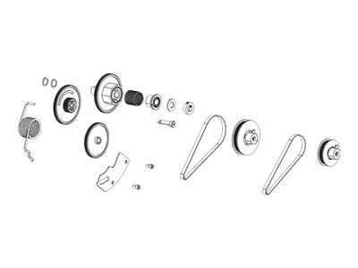 Zebra - Kit de la roue d'engrenage - pour ZT400 Series ZT410, ZT420