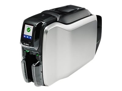 Zebra ZC300 - Imprimante cartes plastiques - couleur - Recto-verso - sublimation thermique/transfert thermique - CR-80 Card (85.6 x 54 mm) - 300 ppp - jusqu'à 900 cartes/heure (mono) / jusqu'à 200 cartes/heure (couleur) - capacité : 100 cartes - USB 2.0, LAN