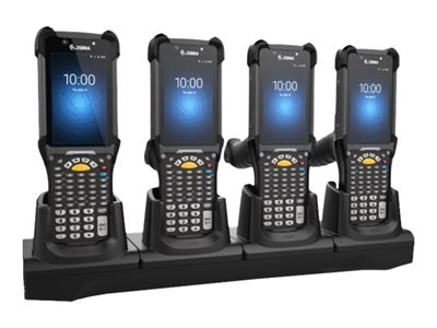 Zebra 4-Slot Charging Cradle - Support de chargement pour ordinateur de poche - connecteurs de sortie : 4 - pour Zebra MC930, MC9300, MC9300-G