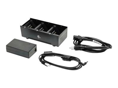 Zebra 3-Slot Battery Charger - Chargeur de batteries - Europe - pour ZQ500 Series ZQ510, ZQ520; ZQ600 Series ZQ610, ZQ620